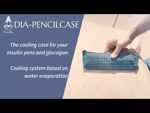 子ども用インスリンペン保冷ケース、Dia-PencilCase for Children
