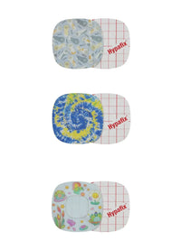 Simplera Sync用 キッズ固定パッチ、表面と裏面（剥離紙付き）