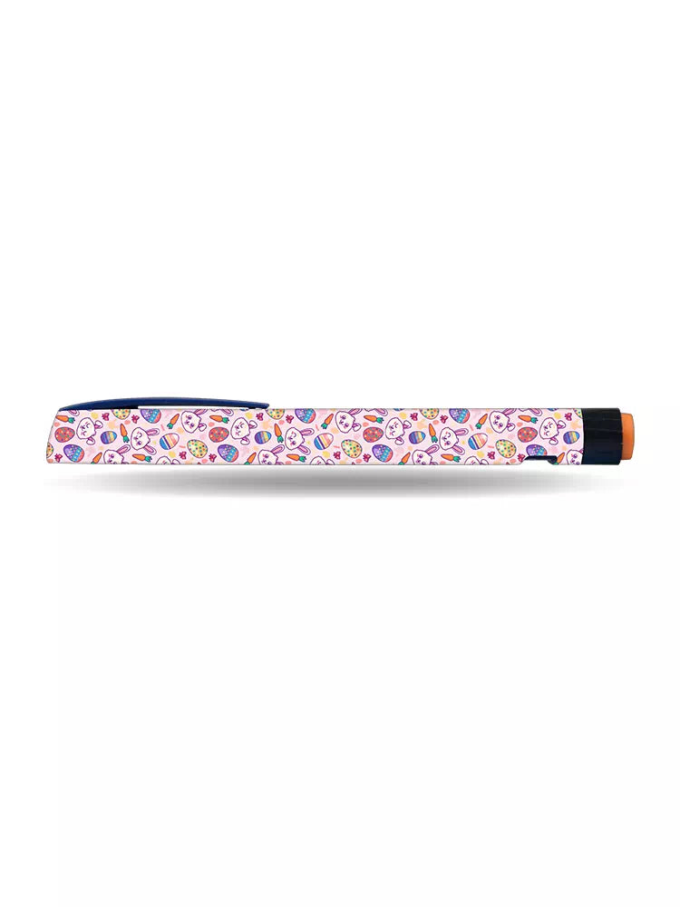 novorapid flexpen insulin pen sticker easter rabbits design for personalized insulin pen decoration