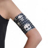 Blood Glucose Sensor Armband for Children with Trendy Skulls Print