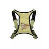 Insulin pump harness for kids with sloth design, featuring soft adjustable straps and a secure pocket.