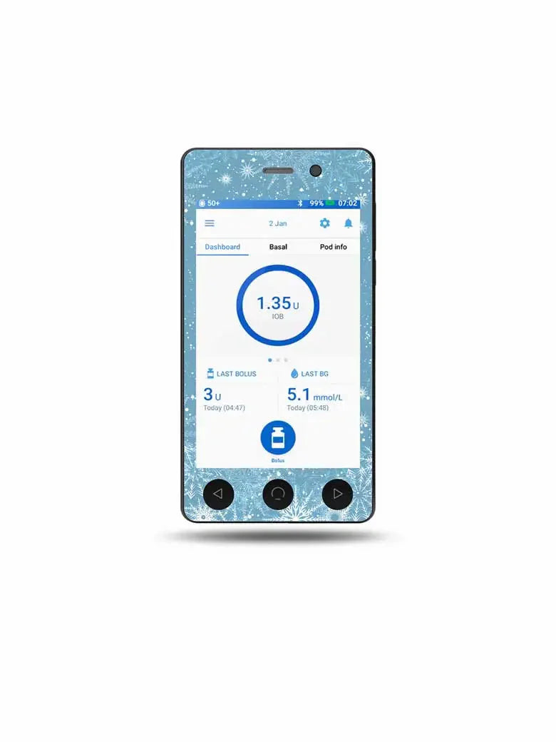Omnipod DASH Sticker - Winter Collection