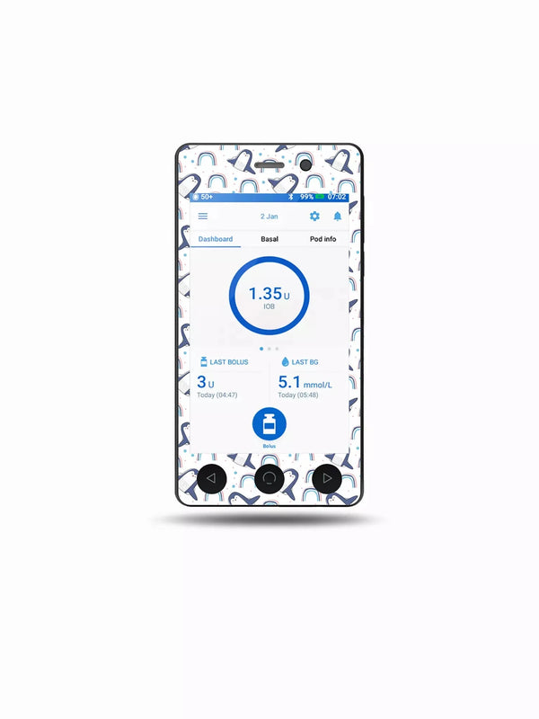 Omnipod DASH Sticker - Winter Collection