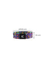 Reversible Type 1 Diabetes awareness wristband for children with colorful prints and "T1 Diabetes" label.