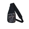 Shoulder bag with insulin cooling system Dia-GO! Lite Adults, black floral print, Kaio-Dia.