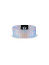 Reversible Diabetes Awareness Wristband in summer colors with "Diabetic" text.