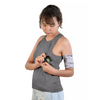 Tank top for insulin pump with side pocket access, designed for diabetes management.